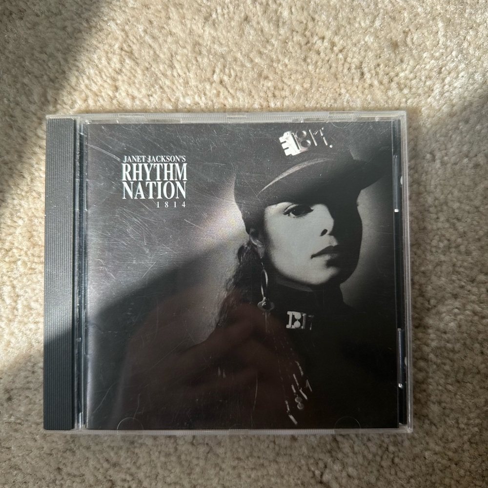⭐️4/$10 Janet Jackson Rhythm Nation 1814 CD